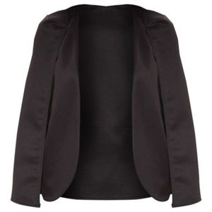 Black Cape Blazer Size 8